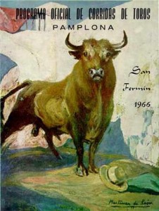 Cartel Feria del toro de 1966